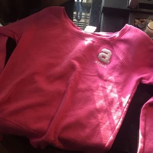 Pink crew sweater